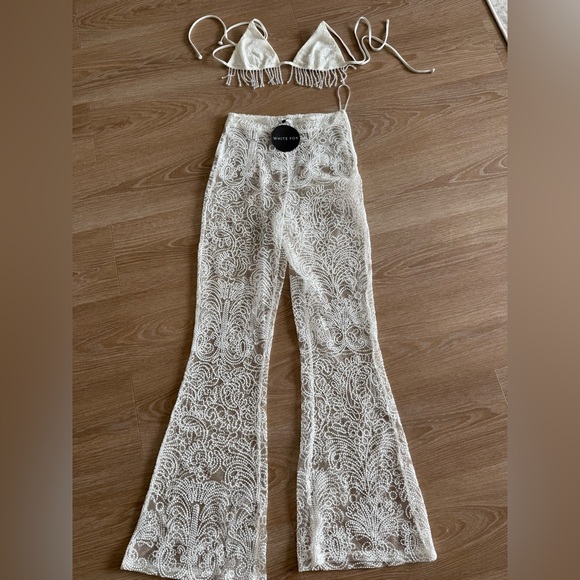 White Fox Boutique Pants - White Fox Set